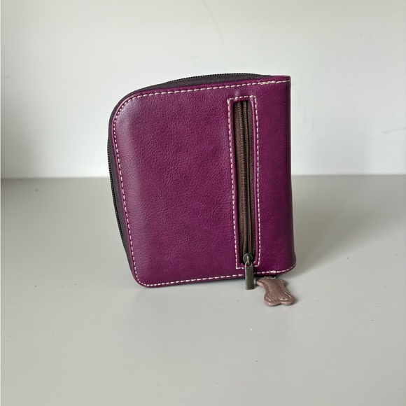 CHALA Zip Around Wallet Wristlet Boston Terrier - Picture 4 of 6